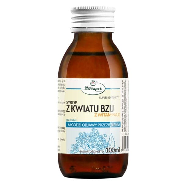 Herbapol Kraków - Vlierbloesemsiroop met Vitamin C 100ml