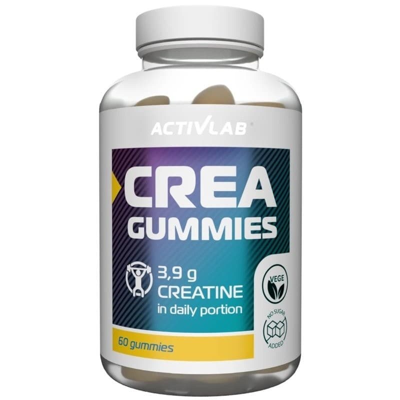 ActivLab Crea Gummies monoidrato 60 gelatine gusto limone e lime – Activlab confezione
