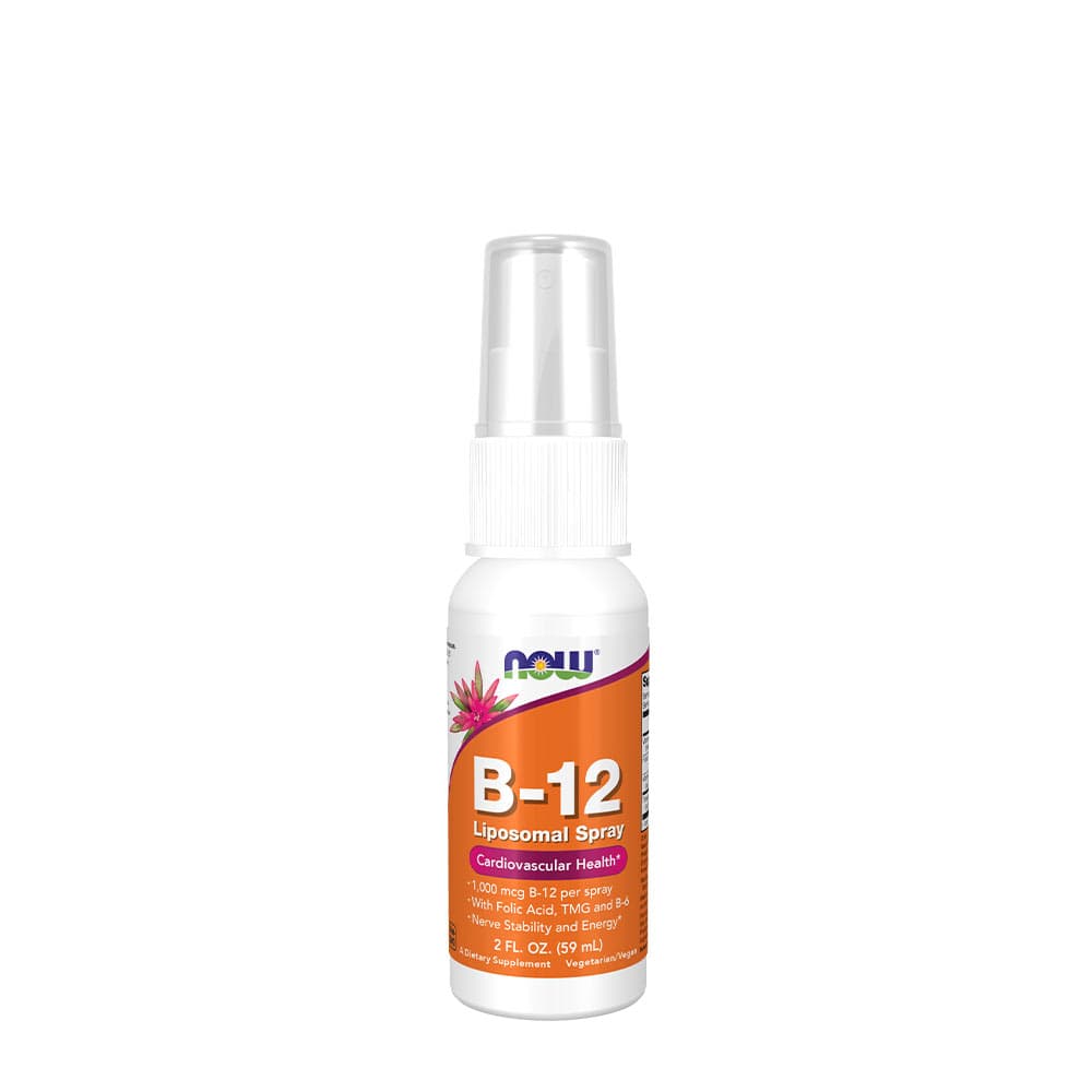 NOW Foods - B-12 Liposomal Spray 1000mcg - 59ml – NOW Foods Verpackung