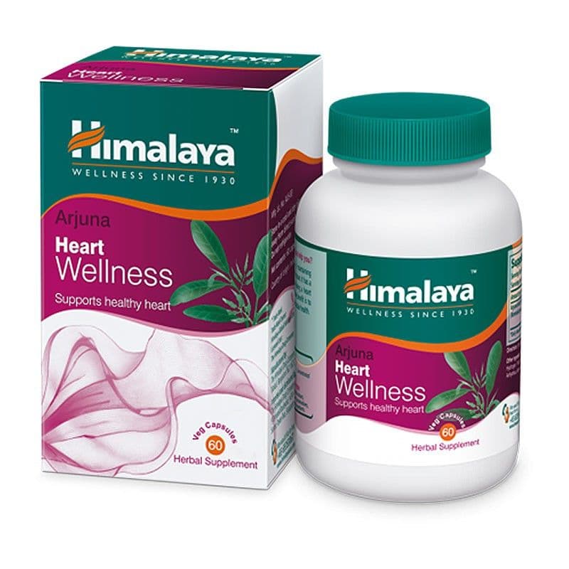 Himalaya Arjuna Heart Wellness 60 cápsulas – Himalaya empaque