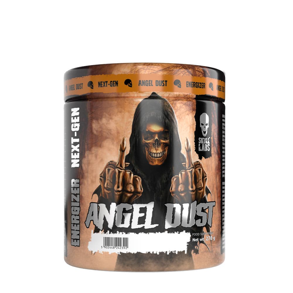 Skull Labs - Angel Dust - Next-Gen Energizer - Lychee, 270g – Skull Labs förpackning