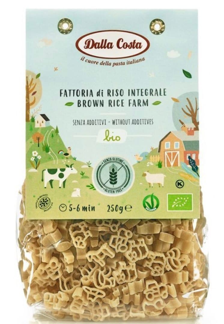 Dalla Costa Makaron (Ryżowy Razowy) Farma Bezglutenowy BIO 250 g | Bio Planet