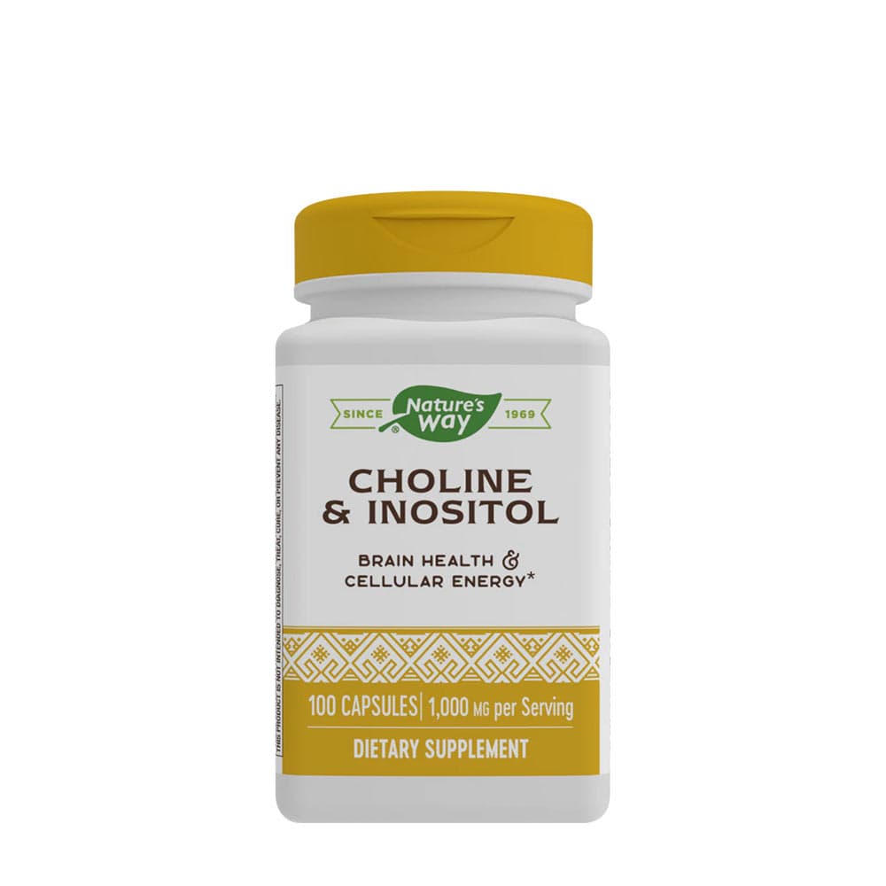 Nature's Way Colina e Inositol - 100 cápsulas – Nature's Way empaque