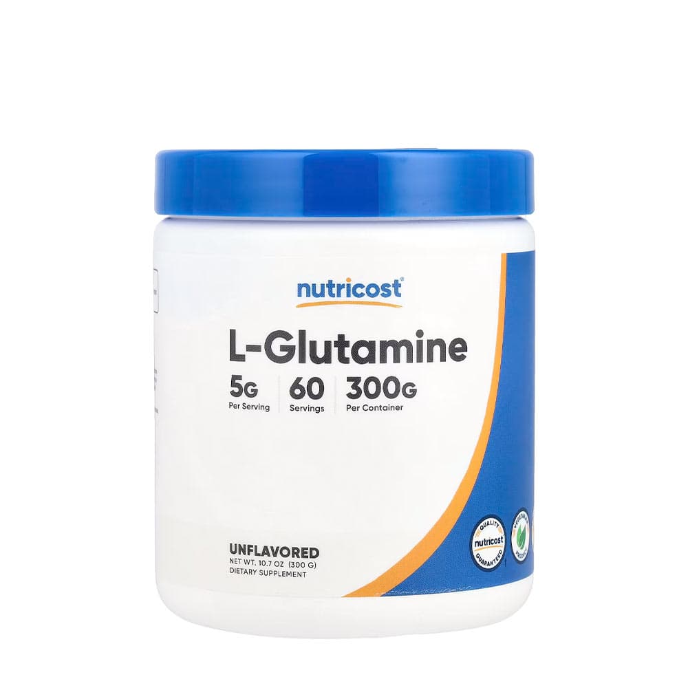Nutricost L-Glutamine Poeder 300g – Nutricost packaging