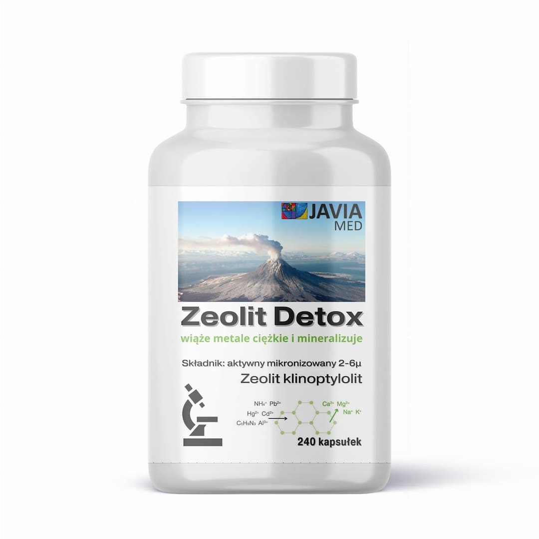 Javia - 240 cápsulas de zeólita micronizada – Javia packaging
