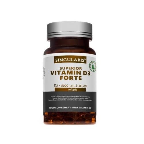 Singularis - Vitamine D3 Forte 60 Capsules Molles
