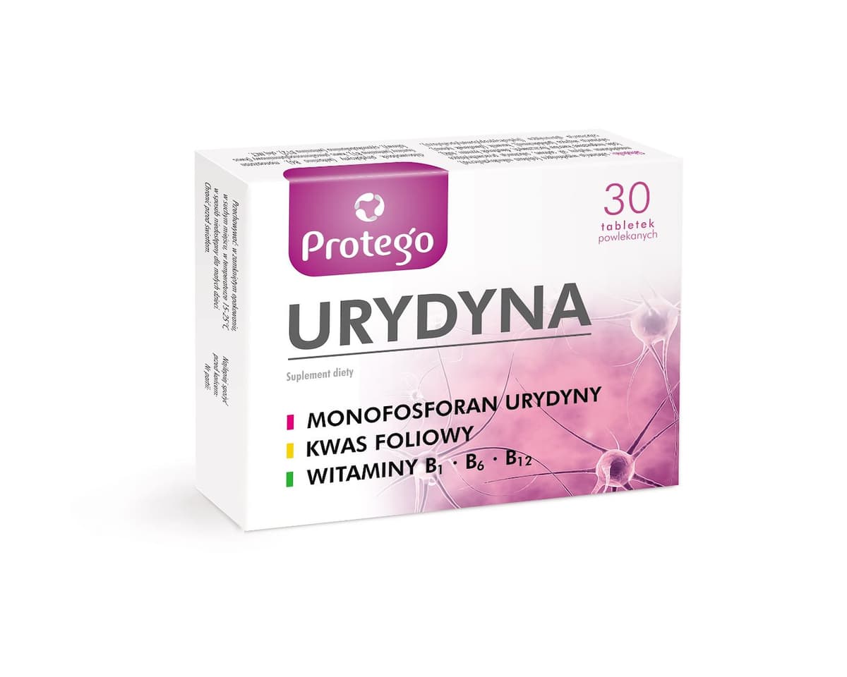 Protego Urydyna 30 tabletek powlekanych | Salvum Lab – Protego förpackning