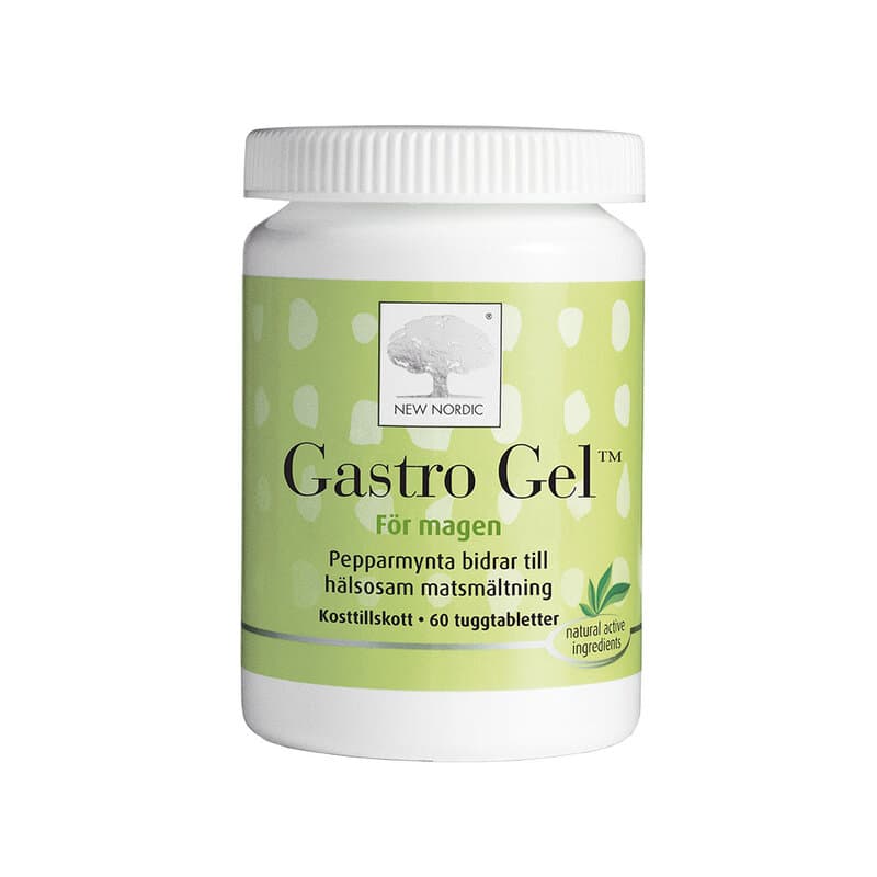 Gastro Gel 60 tabletter | New Nordic – New Nordic förpackning