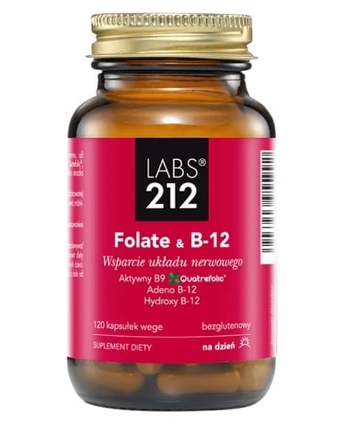 Labs 212 - Folat & B12 - 120 kapslar