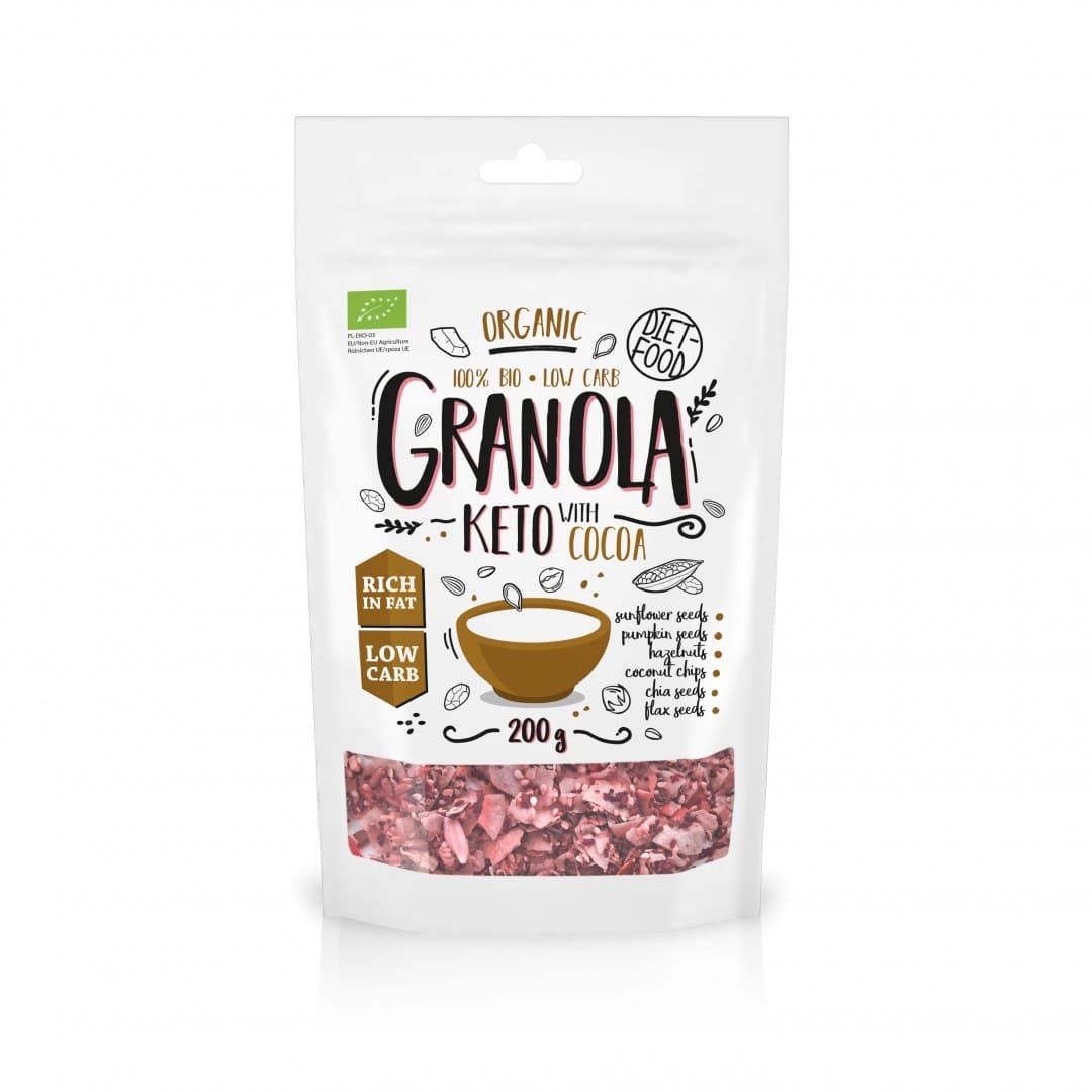 Diet-food - Granola Keto - Low Carb Breakfast – Diet-Food packaging