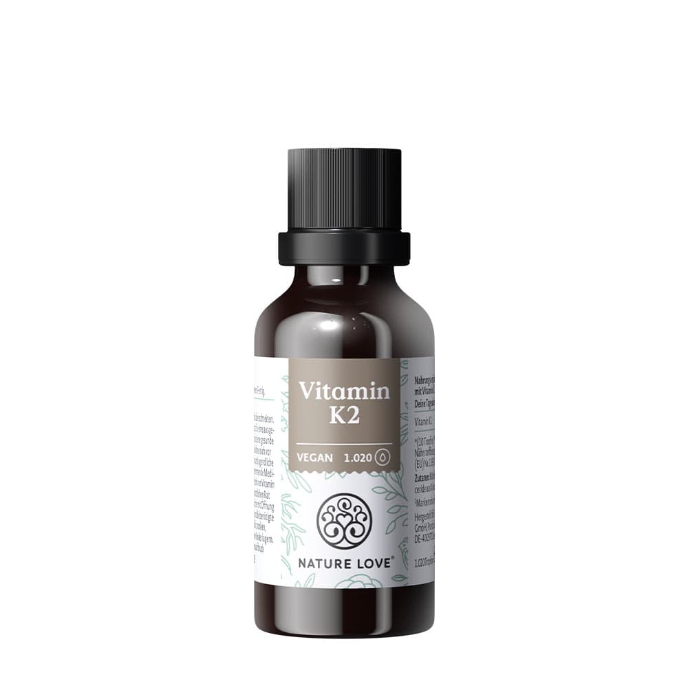 Nature Love Vitamin K2 Drops - 30ml flüssiges Vitamin