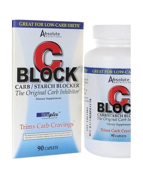 Absolute Nutrition - Block Carb/Starch Blocker 60 capsules – Absolute Nutrition packaging