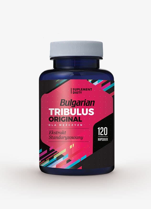 Hepatica Bulgarian Tribulus Original 60% Saponins - 120 Capsules