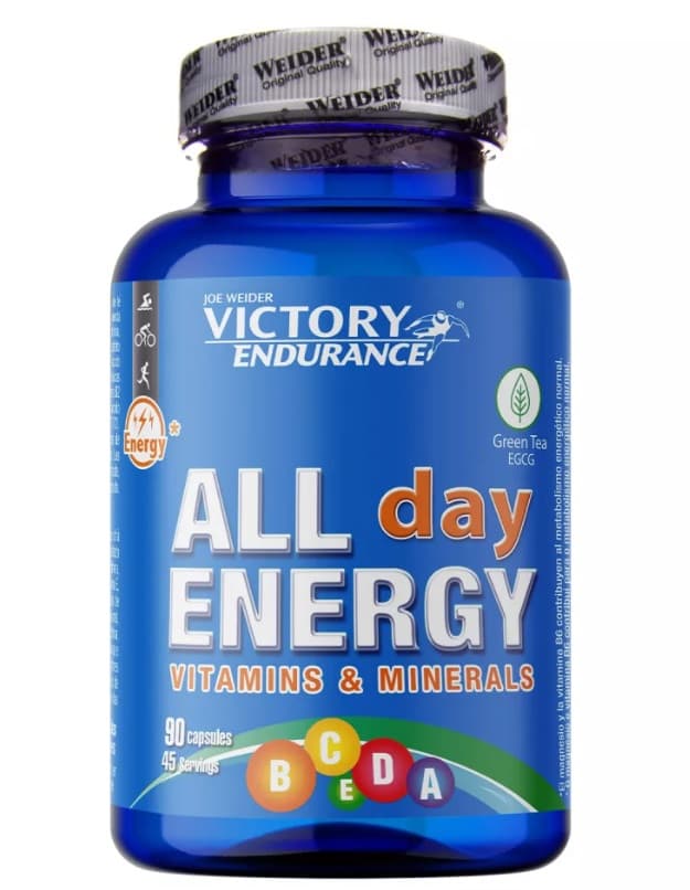 Weider Victory Endurance All Day Energy 90 kapsler – Weider packaging