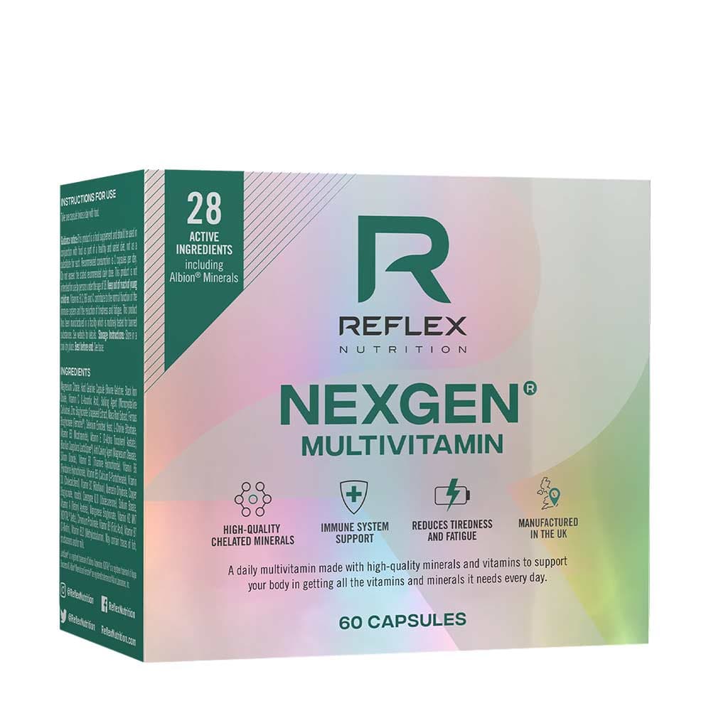 Reflex Nutrition - Nexgen Multivitamin - 60 capsules – Reflex Nutrition verpakking