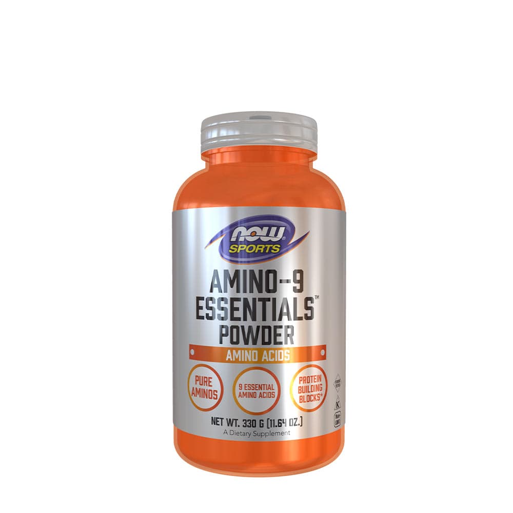 Amino-9 Essentials Poudre 330g | NOW Foods – NOW Foods emballage