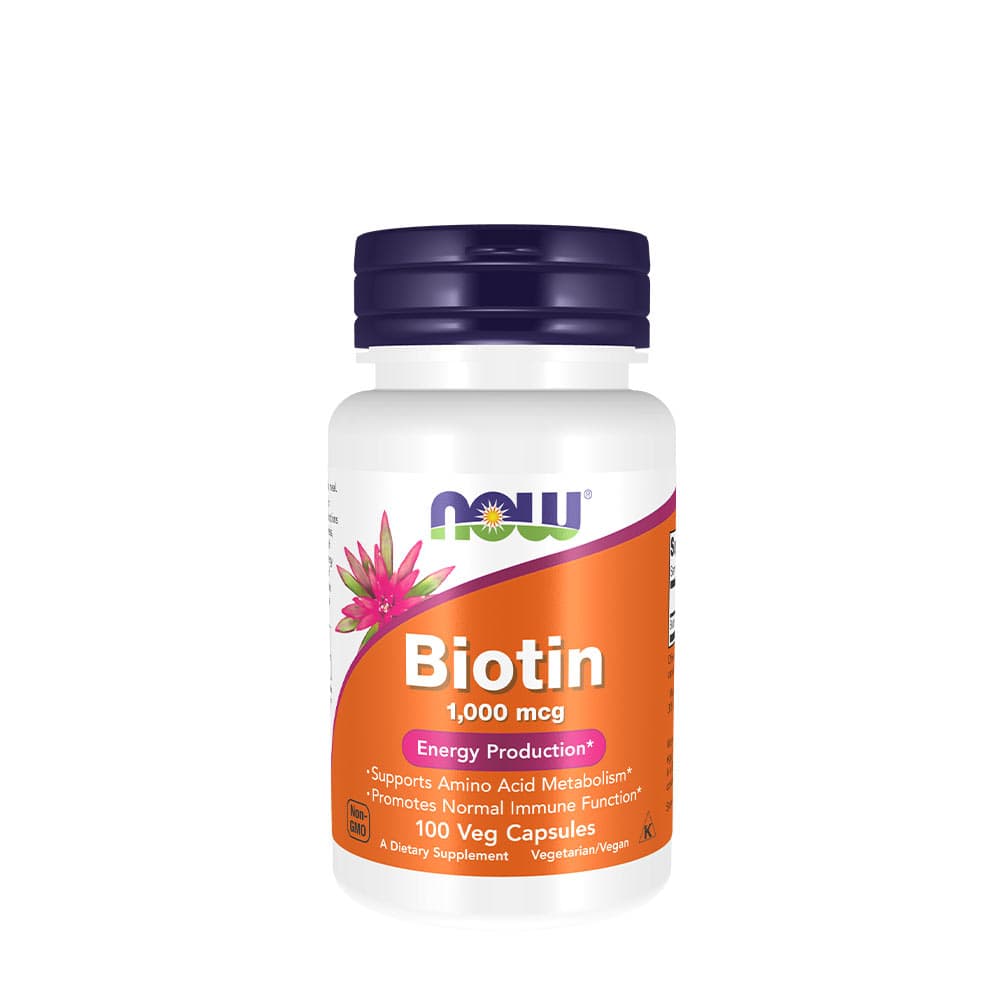 NOW Foods - Biotina – NOW Foods packaging