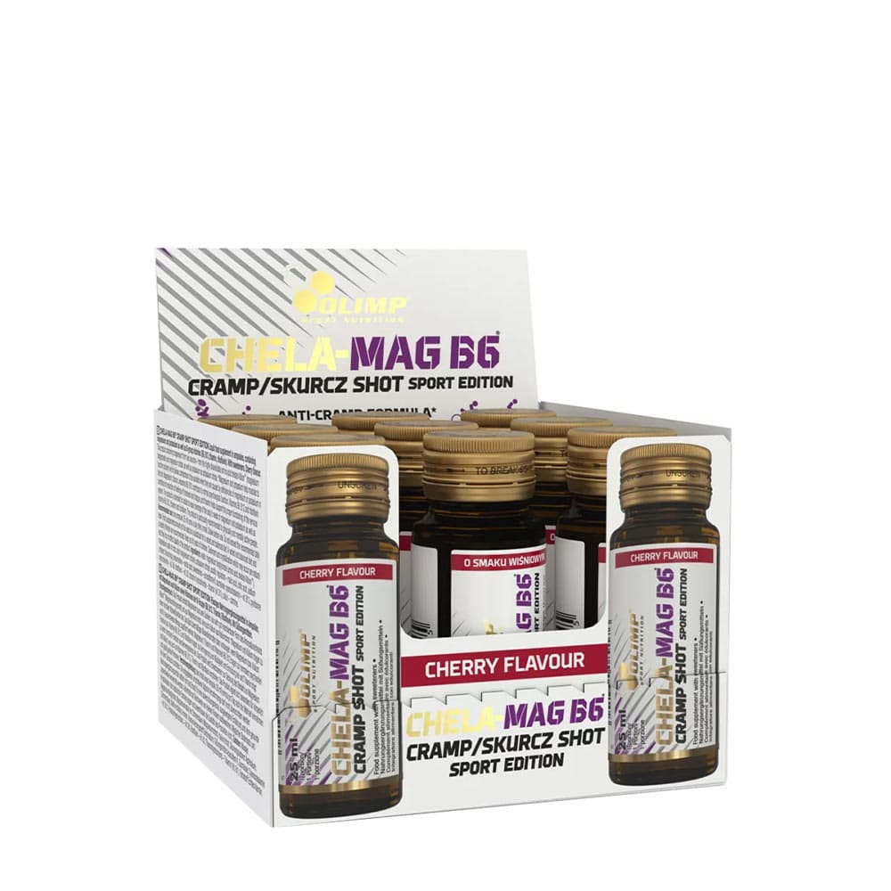 Olimp Labs - Chela-Mag B6 Cramp Shot Sport Edition - 25ml – Olimp Labs packaging