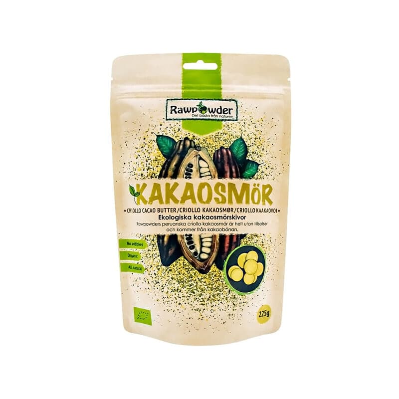 Kakaosmør wafers 225g