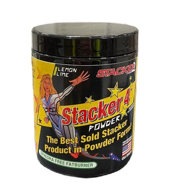 Stacker2 - Stacker 4 Powder, Lemon Lime - 150g