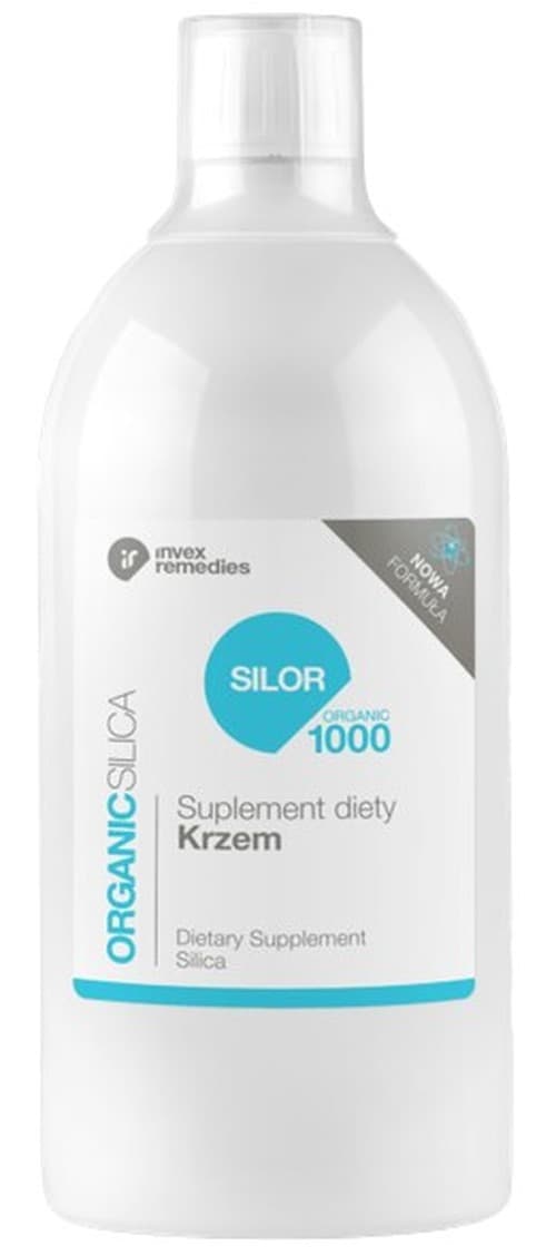 INVEX REMEDIES - Silor Organic Silica - 1000 ml – INVEX REMEDIES förpackning