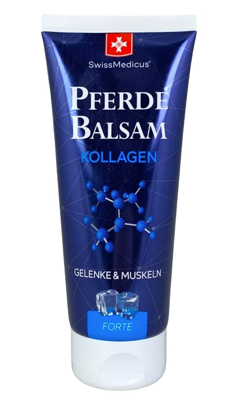 SwissMedicus - Pferdebalsam Z Kollagen Chłodzący Forte 200ml – SwissMedicus Verpackung