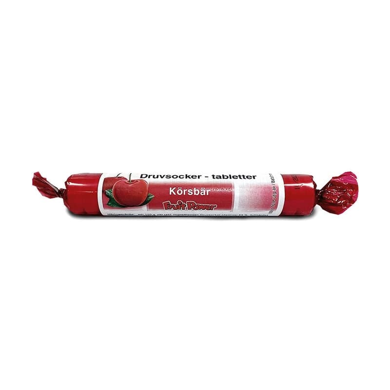 Grape Sugar Cherry 17 tablets – Fruit Power packaging