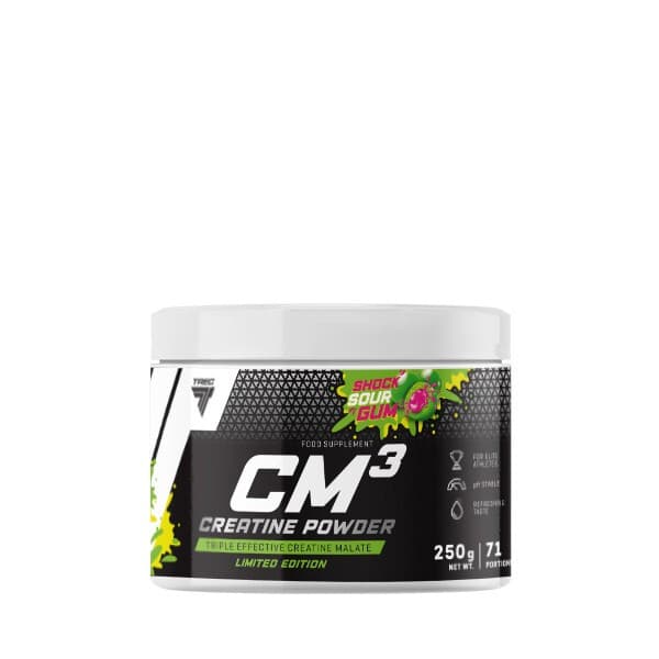 Trec - Cm3 Powder (Shock Sour Gum - 250g) – Trec verpakking