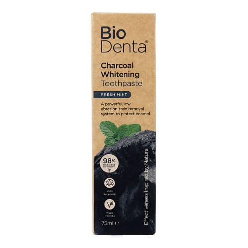 Bio Denta - Charcoal Whitening Toothpaste - 75ml