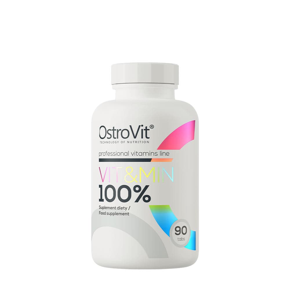 OstroVit Vitamins & Minerals 100% - 90 Tabletter – OstroVit förpackning