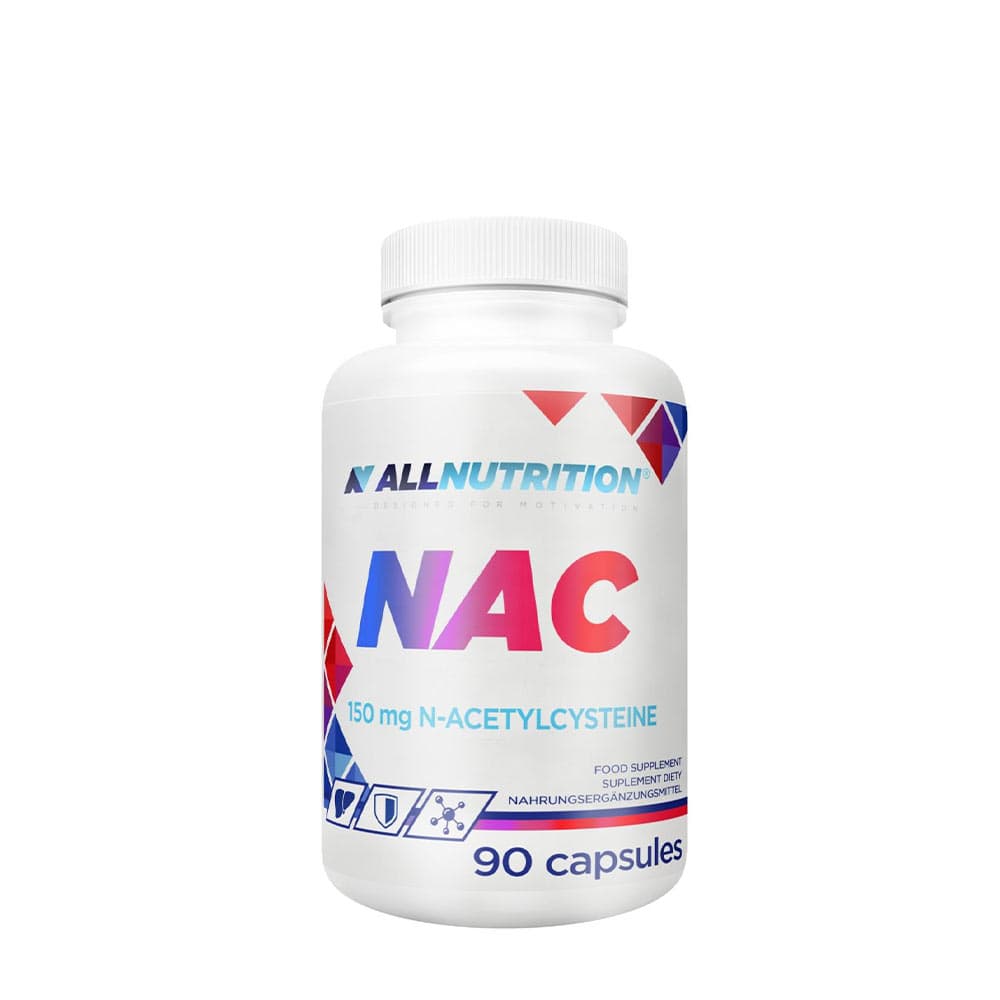 Allnutrition NAC 150 mg kapsler, 90 stk – Allnutrition embalagem