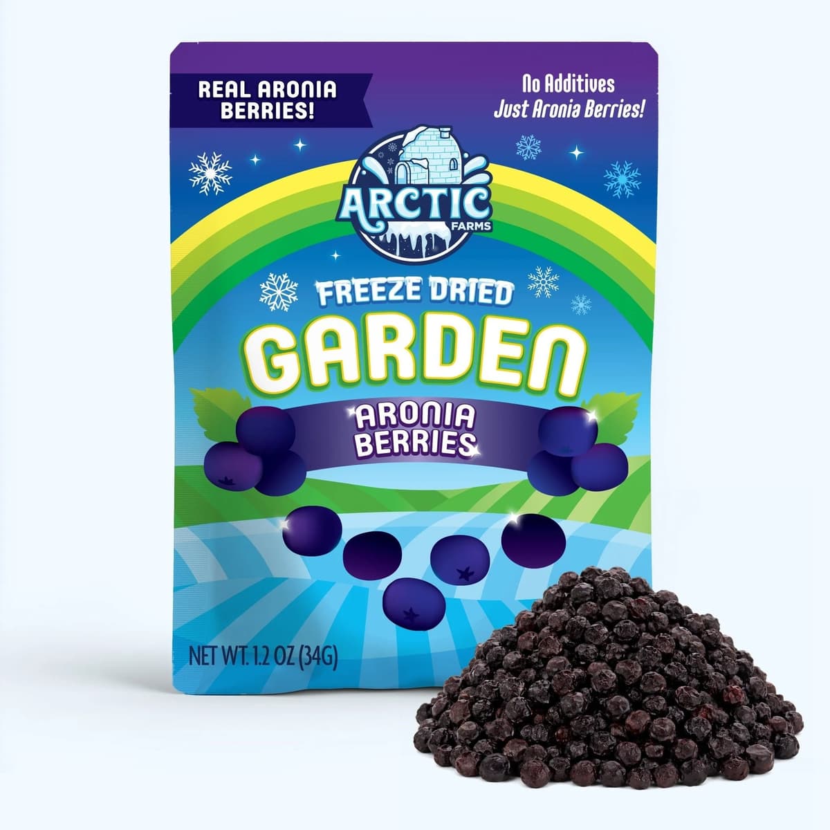 Bee Smart - Vriesdroogde bieten met aronia 250g – Bee Smart packaging