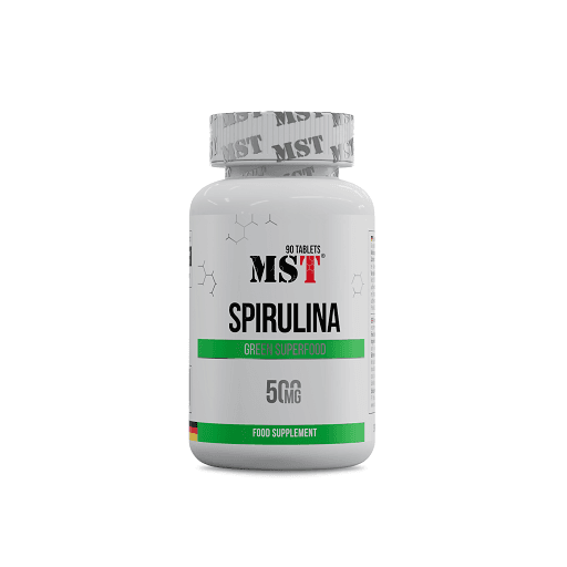 MST - Spirulina - 90 tabletter – MST förpackning