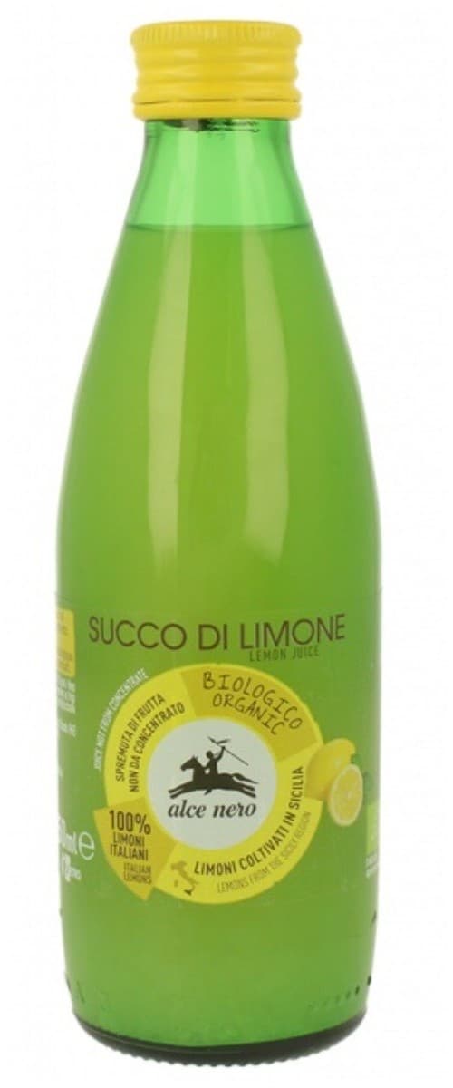 Jus de citron biologique Alce Nero – Alce Nero emballage