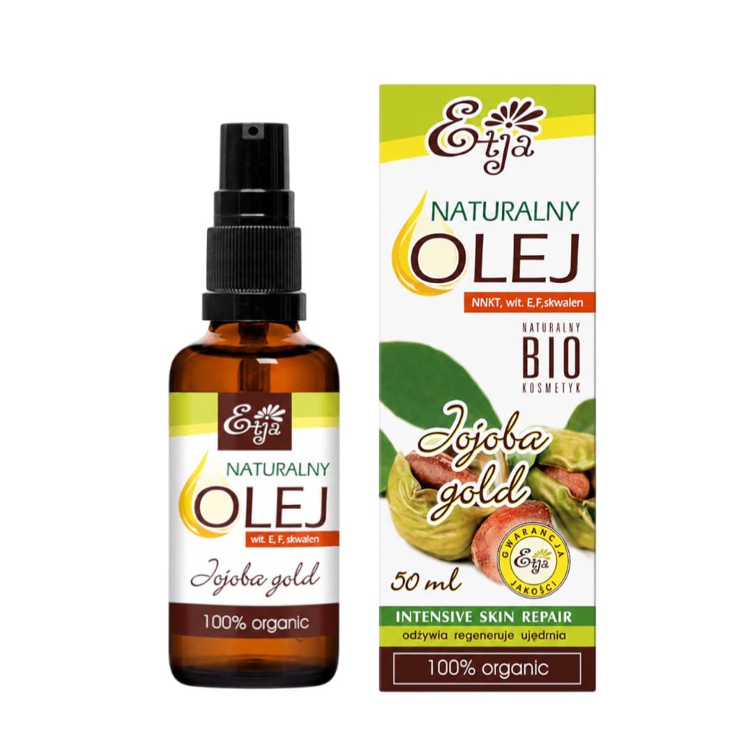Etja - Óleo Natural de Jojoba Gold - 50ml – Etja embalagem