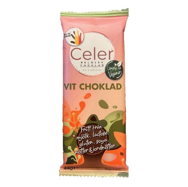 Belgische weiße Schokolade 44g – Celer Verpackung
