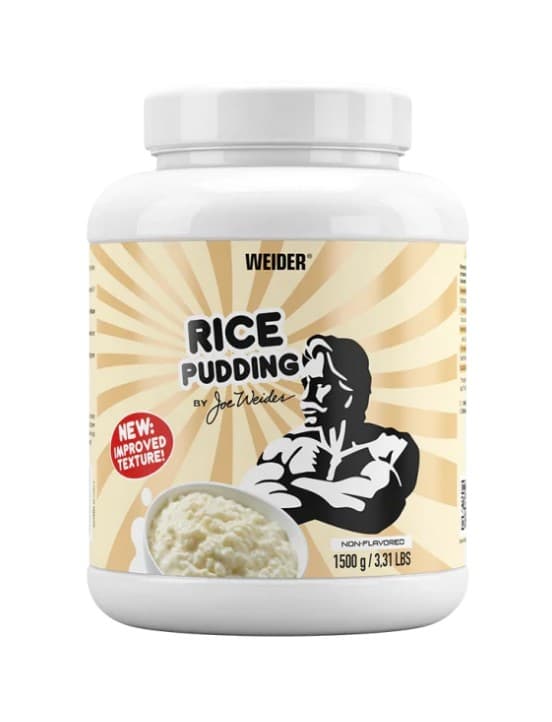 Weider Rice Pudding 1500g – Weider packaging