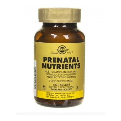 Solgar - Prenatal Nutrients – Solgar packaging