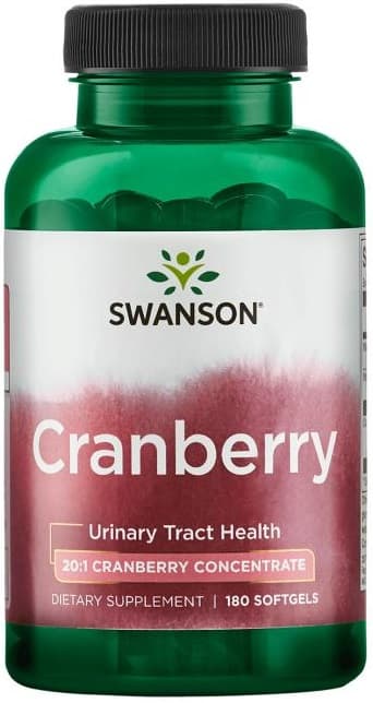 Swanson - Concentrado de Arándano 20:1 - Extracto vegetal en cápsulas – Swanson empaque