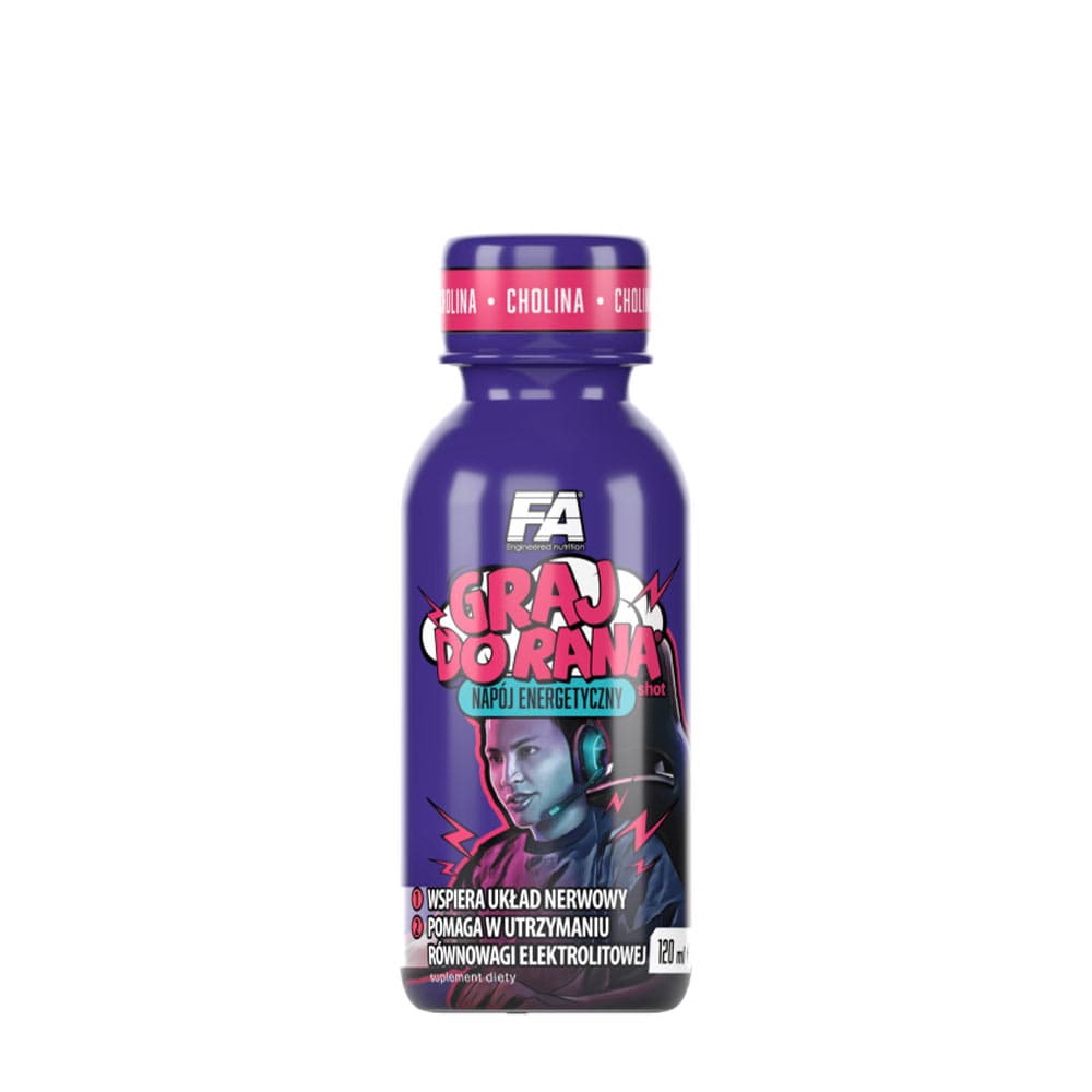 FA - Graj Dorana Energy Drink - 200 mg cafeïne, vloeibare shot 120ml – FA verpakking