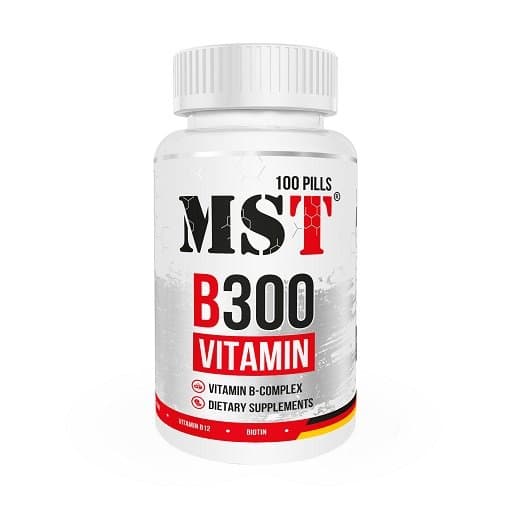MST - B300 B-vitaminkomplex - 100 tabletter – MST förpackning