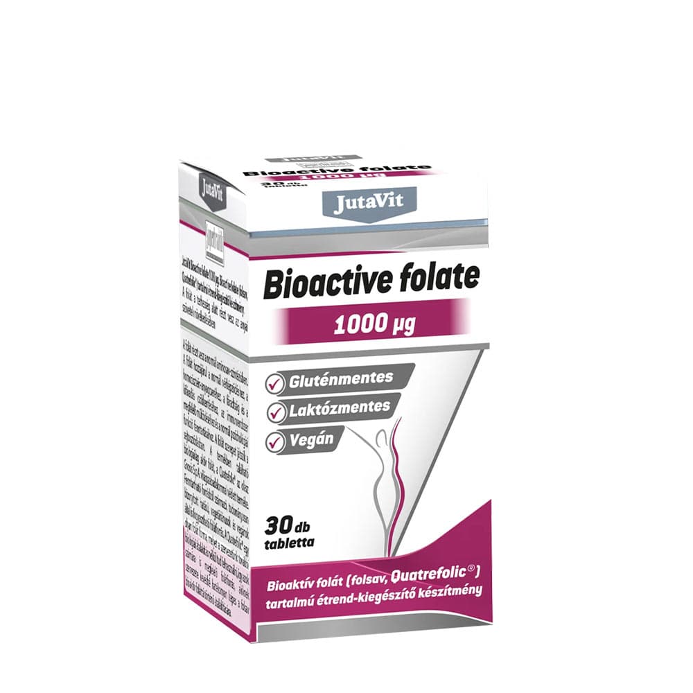 Jutavit Bioaktiv Folat 1000 mcg - 30 Compresse – Jutavit confezione