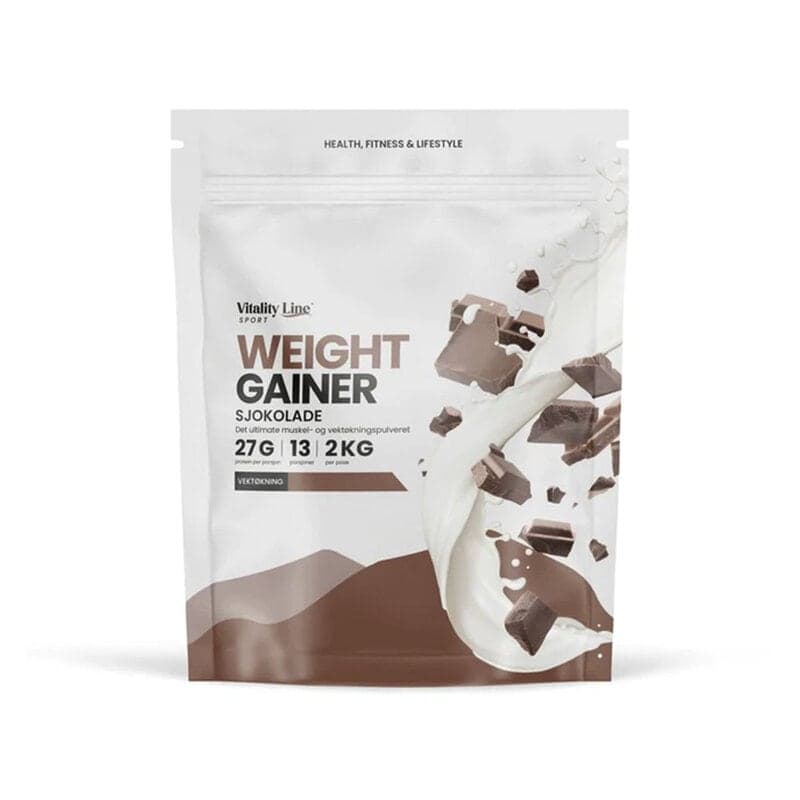 Sport Gainer Chocolate 2 kg | Vitality Line – Vitality Line packaging