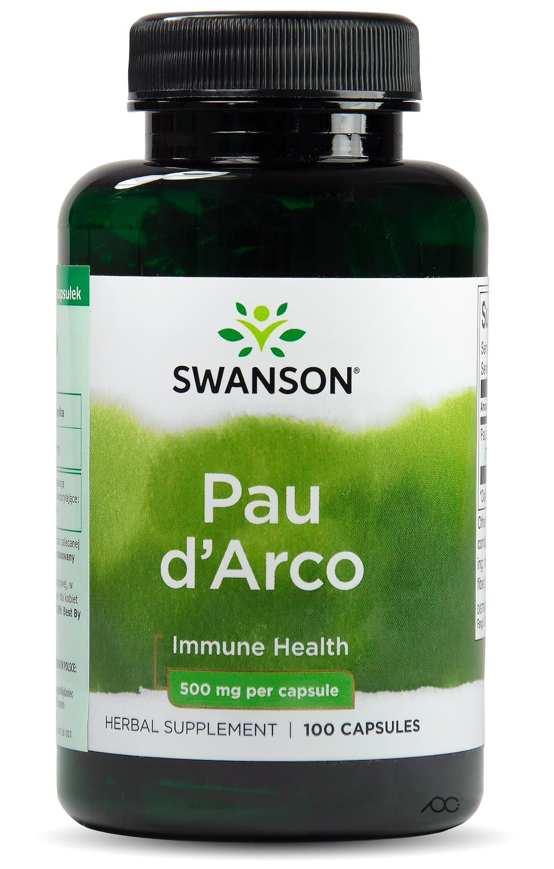 Swanson Pau D'Arco 1000 mg 30 kapslar