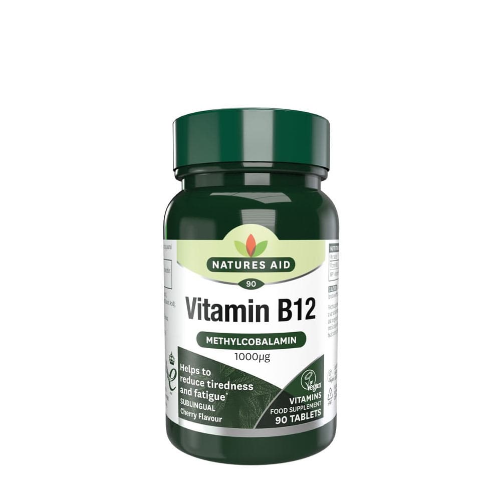 Natures Aid - Vitamin B12 - 90 tabletter