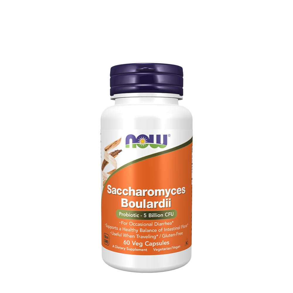 NOW Foods - Saccharomyces Boulardii - Probiotic Yeast – NOW Foods packaging