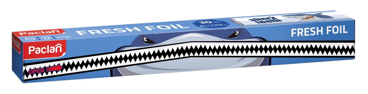 Paclan Pellicola Alimentare SHARK TEETH 30m | Paclan – Paclan confezione