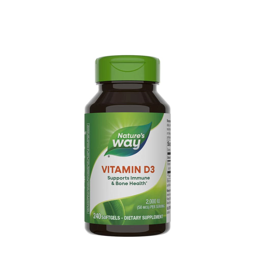 Nature's Way Vitamin D3 – Nature's Way packaging