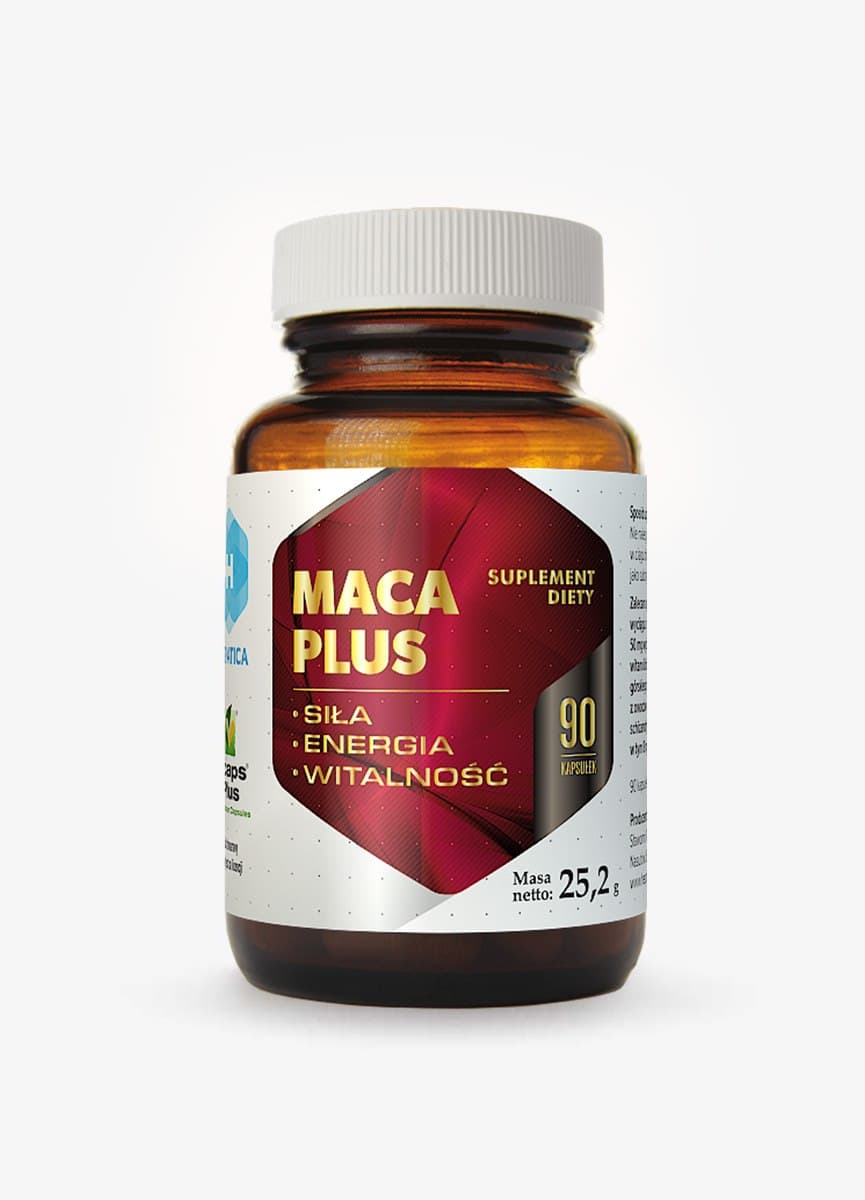 Hepatica - Maca Plus - 90 Caps – Hepatica förpackning