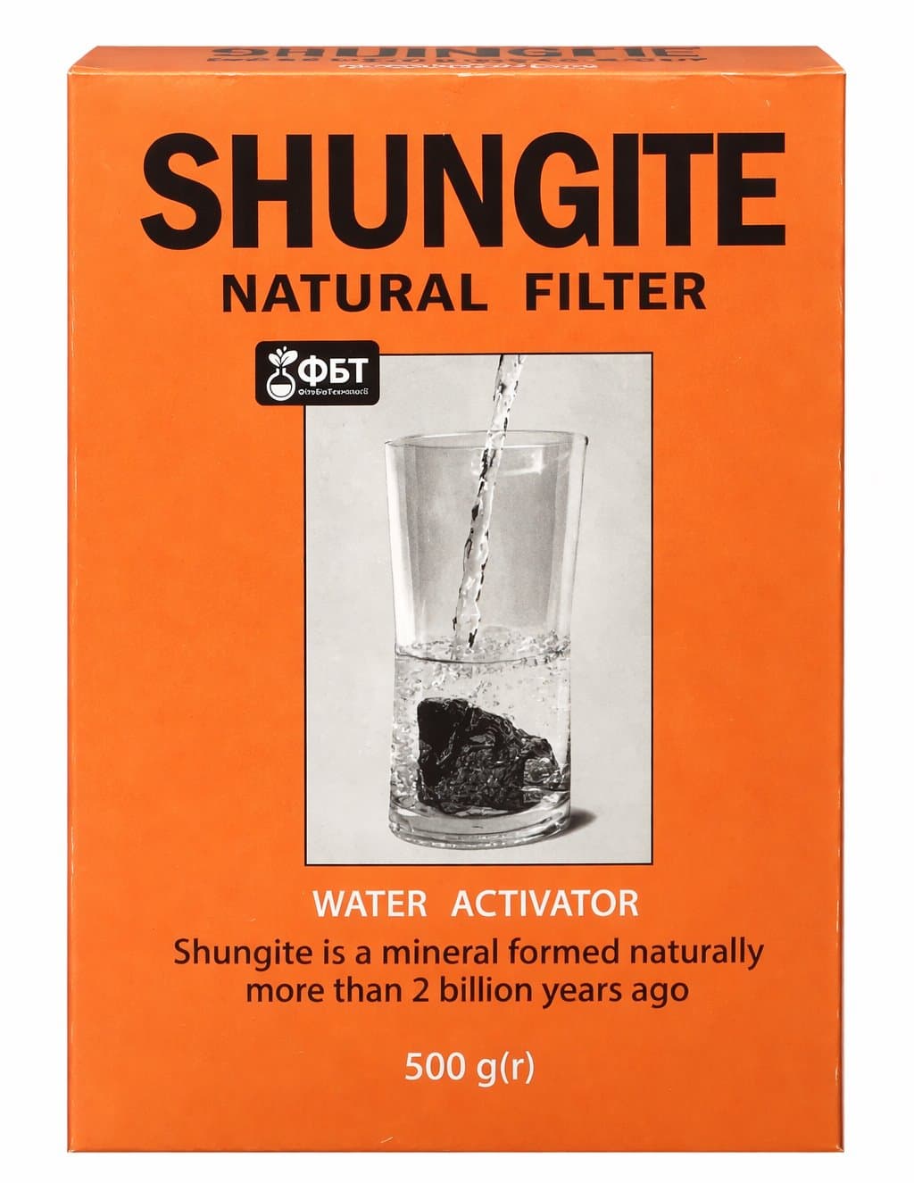 GoldenPharm - Filtro Natural de Shungite - 500g – Golden Pharm embalagem